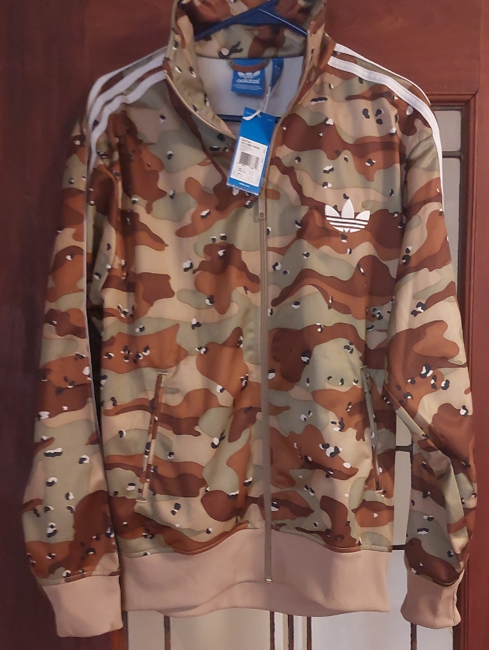adidas Camo Jacket - Brown & Tan
